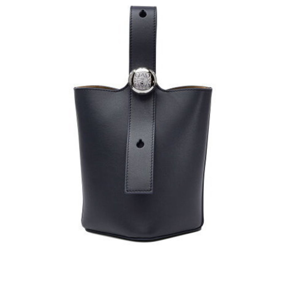 Loewe Bags Blue Business Borsa Pebble Bucket Mini vi
